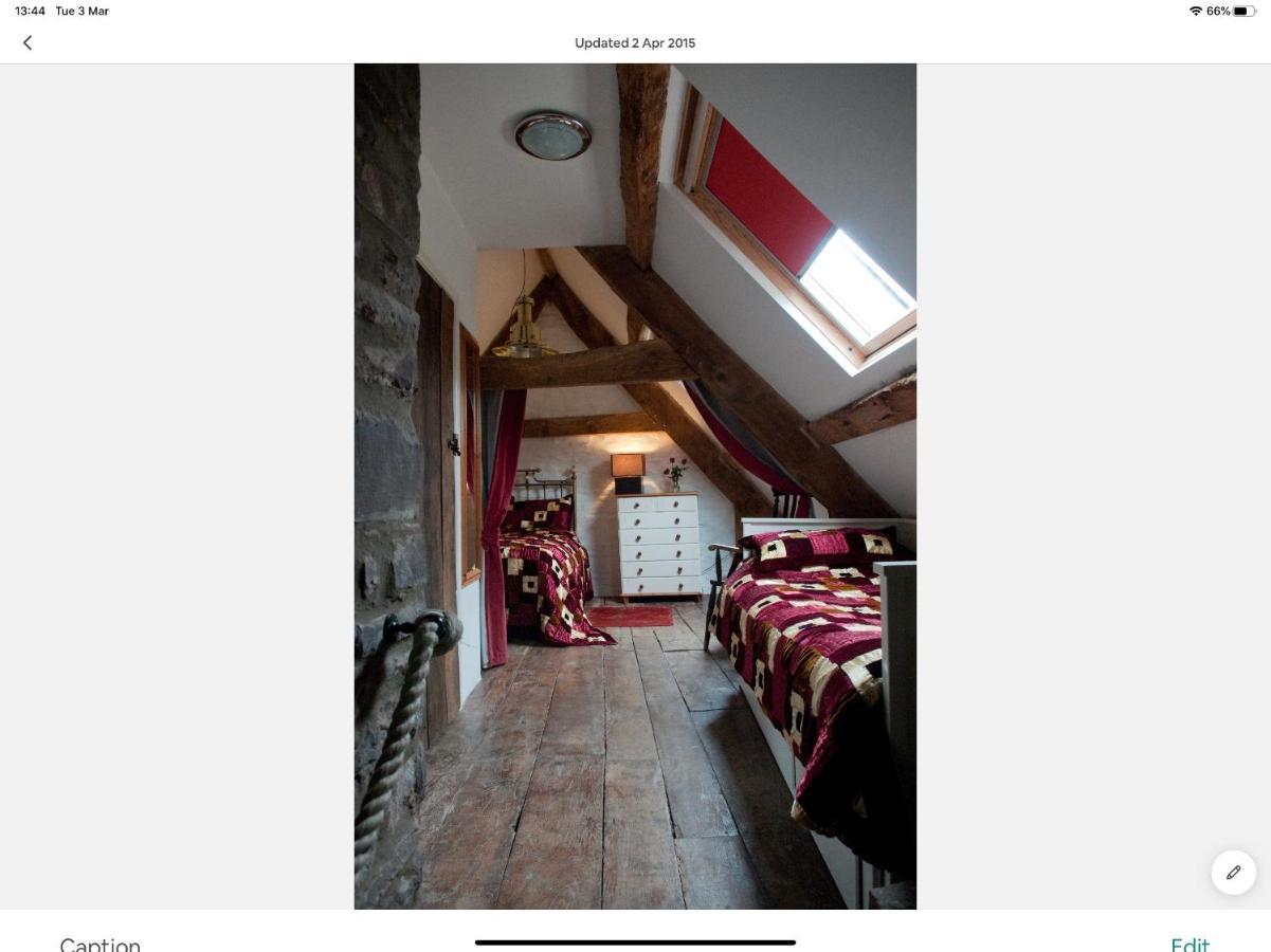 Ty Fferm Hen, Ancient Farmhouse, Coity Bach Talybont-on-Usk Eksteriør bilde