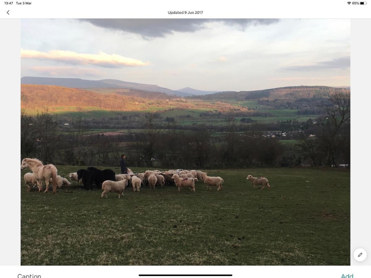 Ty Fferm Hen, Ancient Farmhouse, Coity Bach Talybont-on-Usk Eksteriør bilde